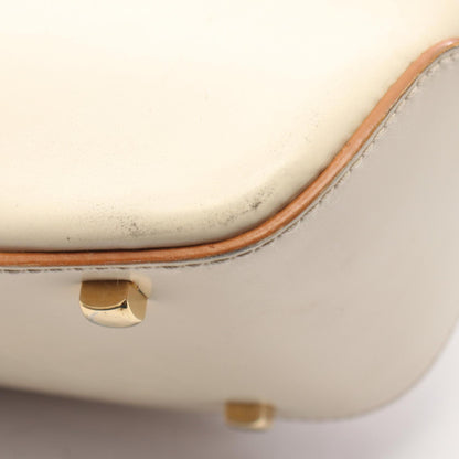 Salvatore Ferragamo Beige Handle Bag