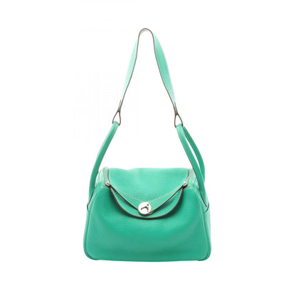 HERMES Lindy 26 Verso Mint Shoulder Bag