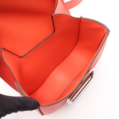 HERMES Della Cavalleria Mini Epsom Red Shoulder Bag