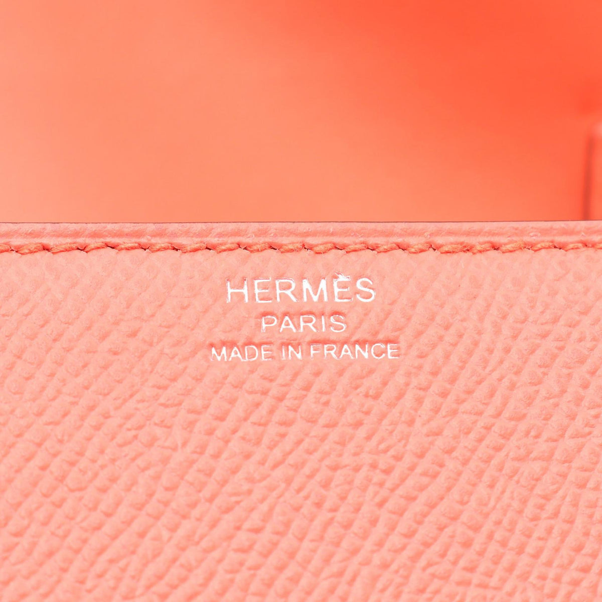 HERMES Della Cavalleria Mini Epsom Red Shoulder Bag