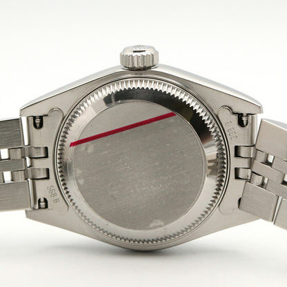 ROLEX Datejust K18 WG SS Watch Baton Dial