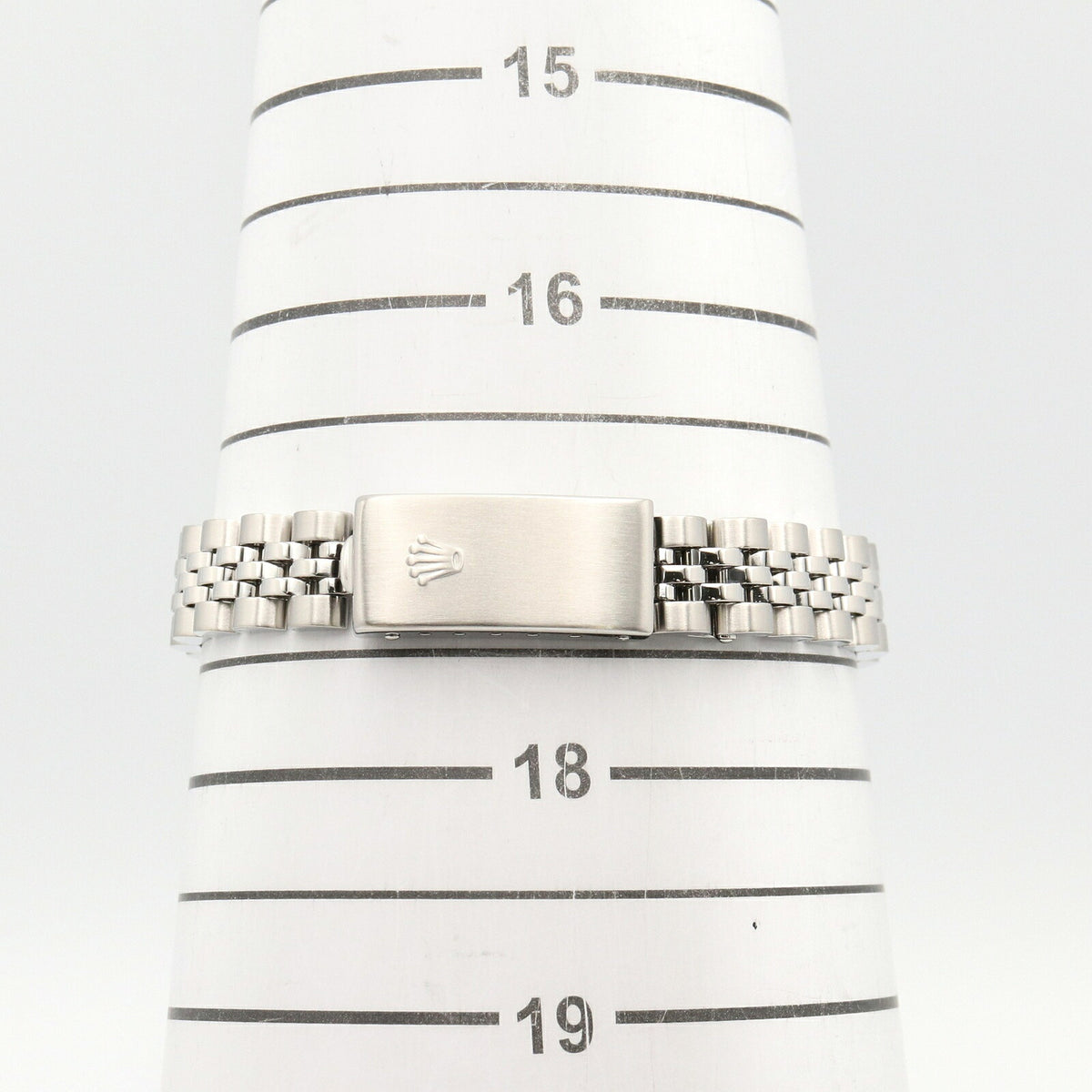 ROLEX Datejust K18 WG SS Watch Baton Dial