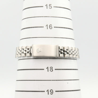 ROLEX Datejust K18 WG SS Watch Baton Dial