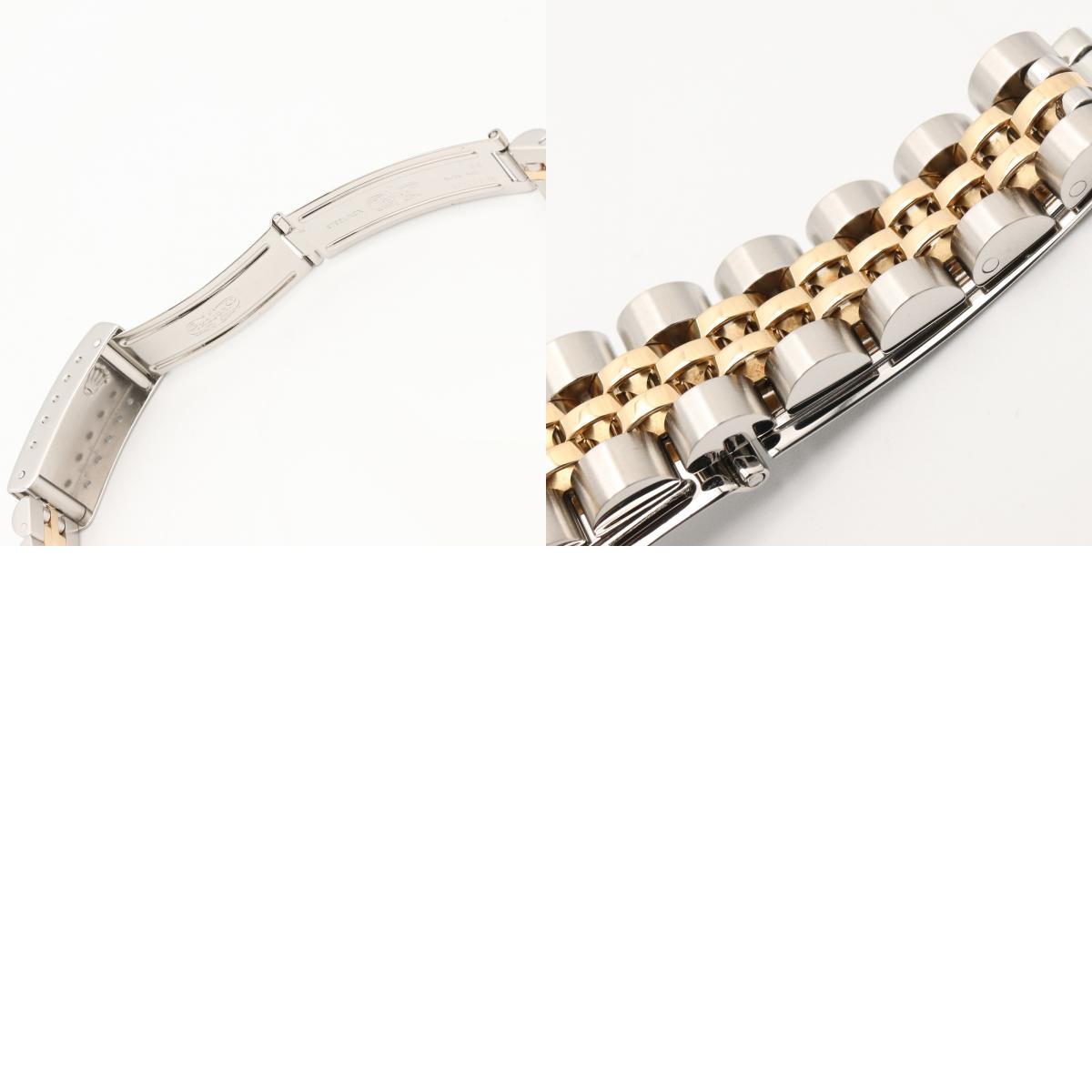 ROLEX Datejust S-Series White K18SS Watch