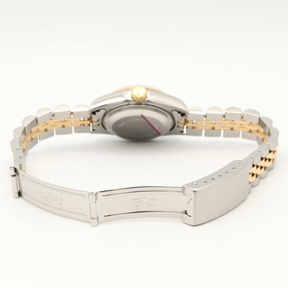 ROLEX Datejust S-Series White K18SS Watch