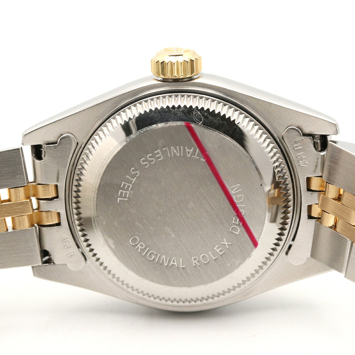 ROLEX Datejust S-Series White K18SS Watch