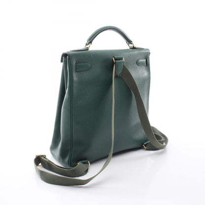 HERMES Kelly Ad GM Leather Backpack