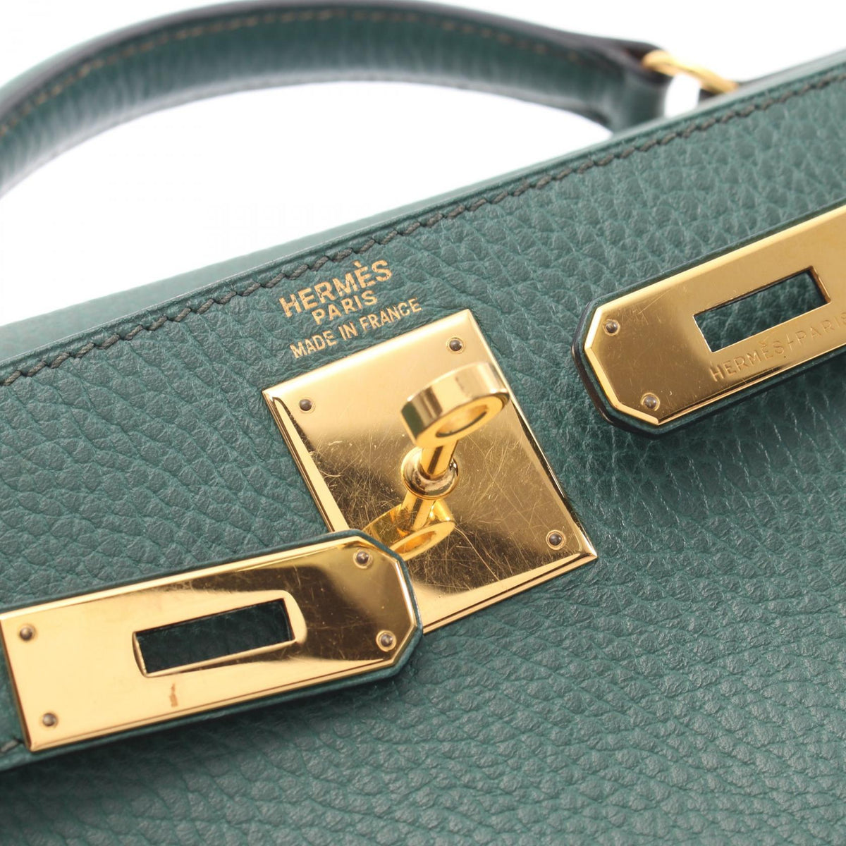 HERMES Kelly Ad GM Leather Backpack