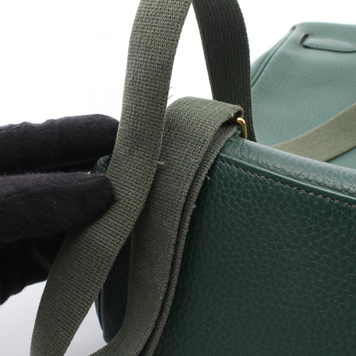 HERMES Kelly Ad GM Leather Backpack