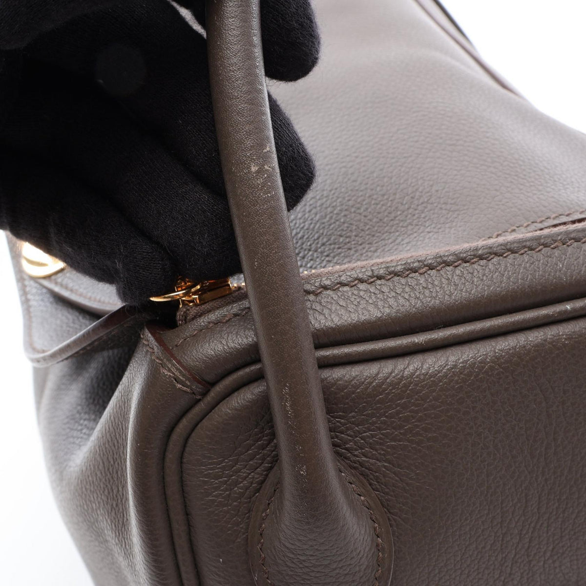 HERMES Lindy 26 Shoulder Evercalf Leather Shoulder Bag