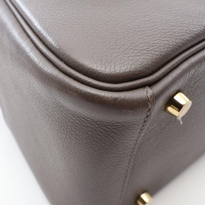 HERMES Lindy 26 Shoulder Evercalf Leather Shoulder Bag