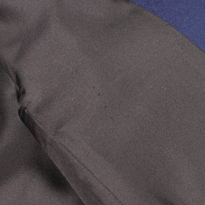 LOUIS VUITTON Anchor Button Wool Cashmere Coat Blue Size 36