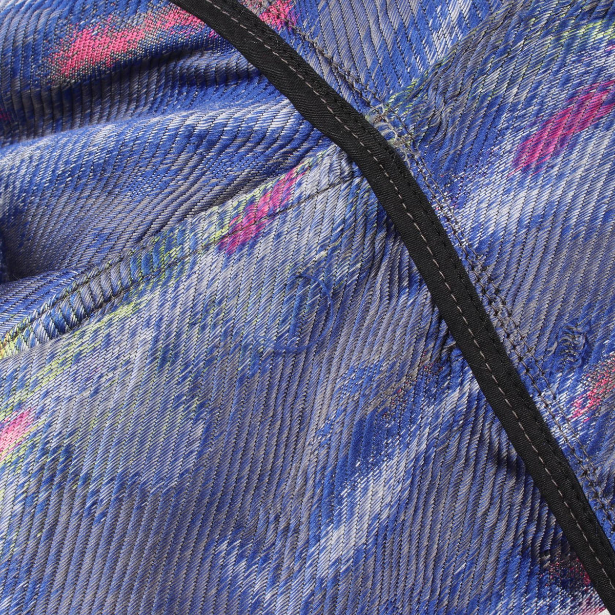 LOUIS VUITTON Virgil Abloh Poly Cotton Gray Multi Size 44