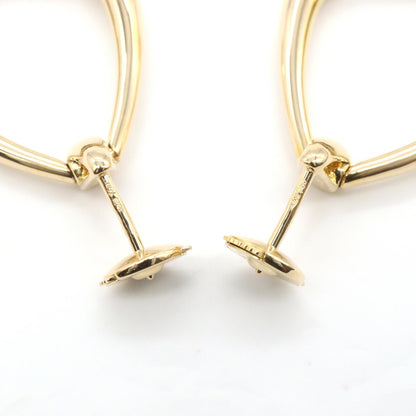 CARTIER Doorknocker Motif Gold Earrings