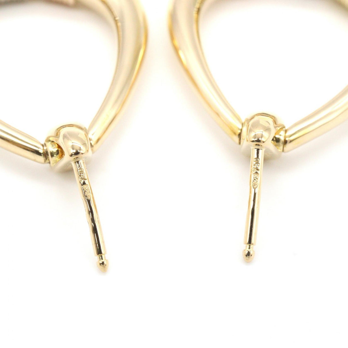 CARTIER Doorknocker Motif Gold Earrings