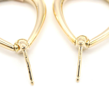 CARTIER Doorknocker Motif Gold Earrings