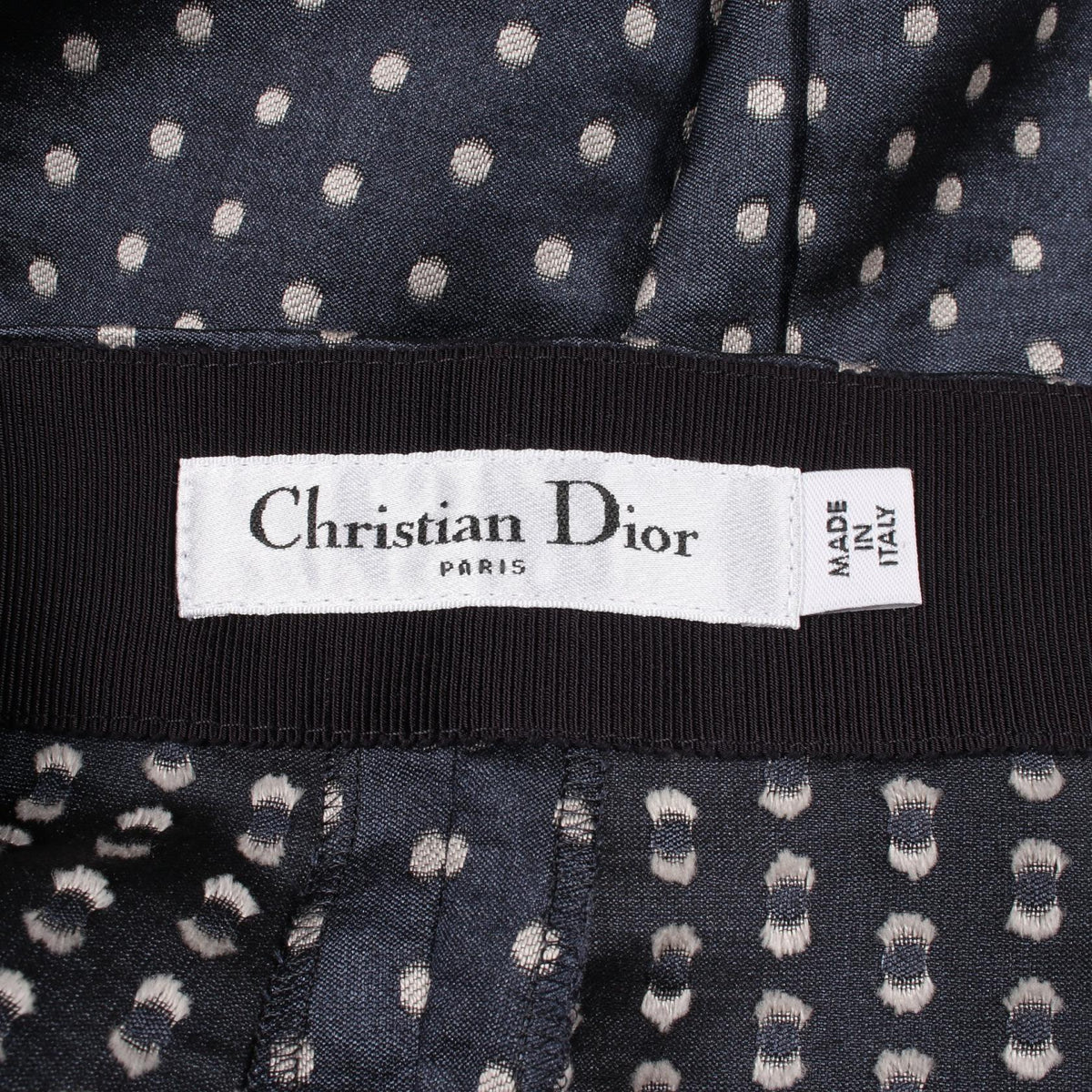 Dior Dot Silk Cotton Shorts Size F38