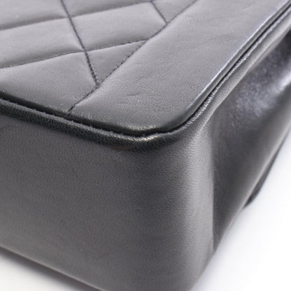 CHANEL Matelassé Diana Flap Bag Black