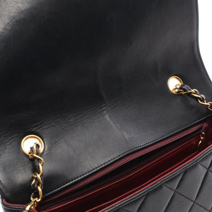 CHANEL Matelassé Diana Flap Bag Black
