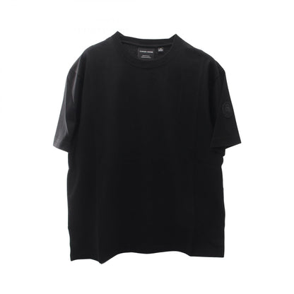 CANADA GOOSE Novo Tonal Label Cotton T-Shirt Black Size M