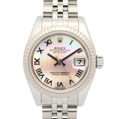 ROLEX Datejust K18WG Pink Jubilee Watch