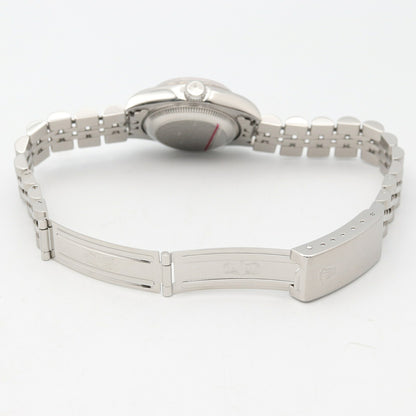 ROLEX Datejust K18WG SS Roman Watch White