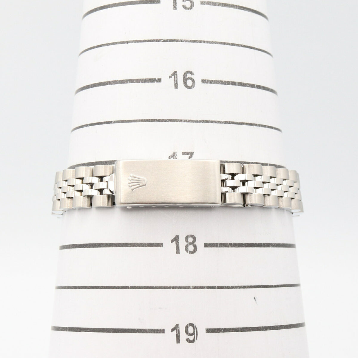 ROLEX Datejust K18WG SS Roman Watch White