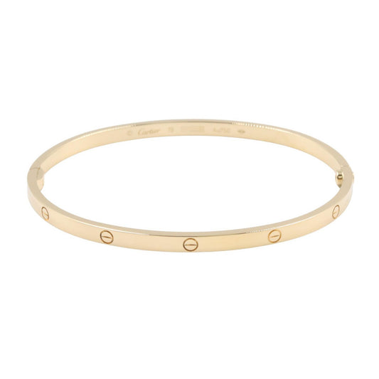 CARTIER Love Bracelet K18 Yellow Gold SM Size 19