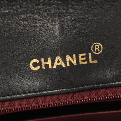 CHANEL Matelassé Diana Flap Bag Black