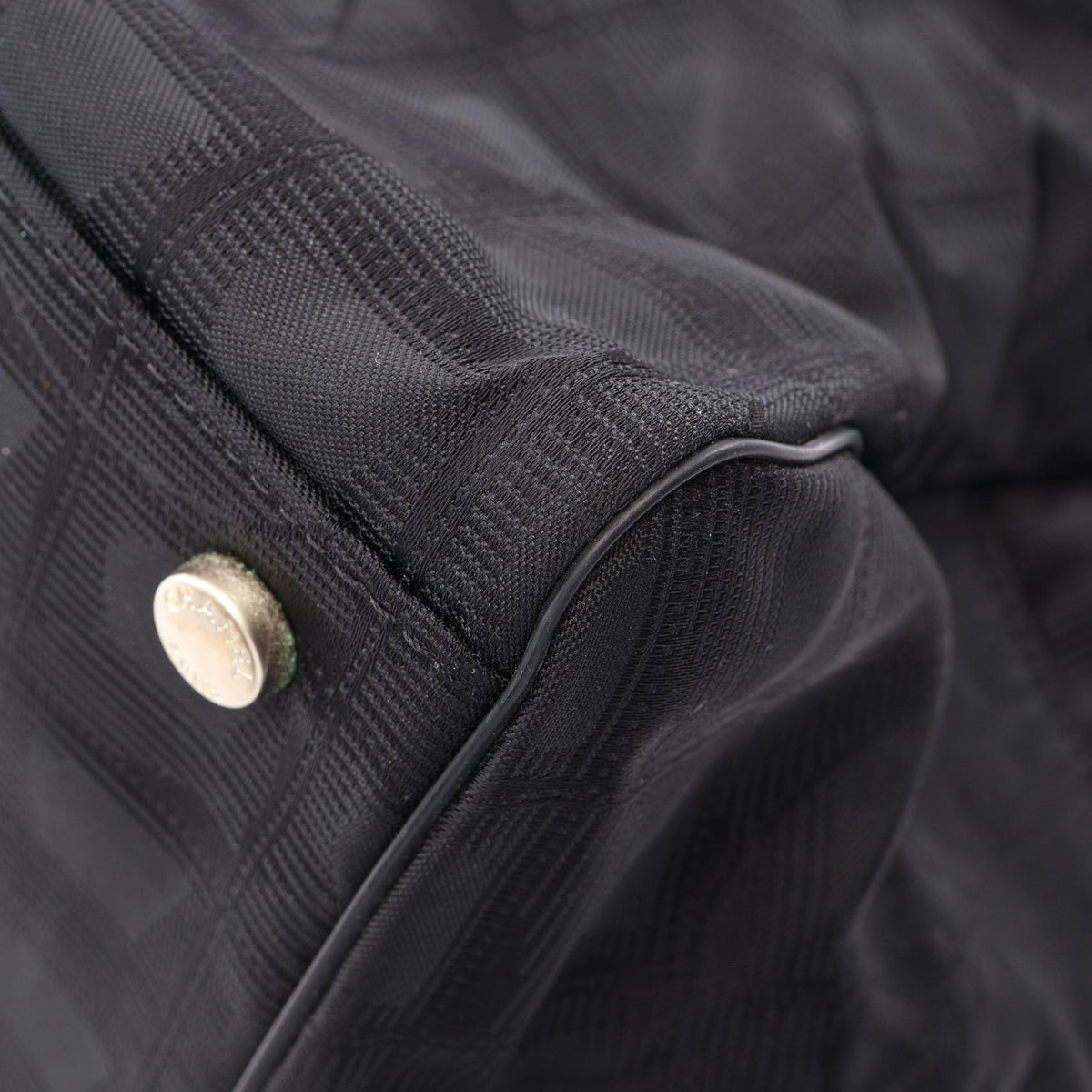 CHANEL New Travel Line Nylon Bag Black