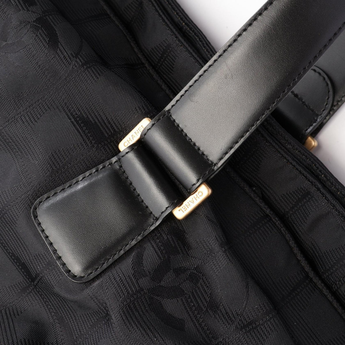 CHANEL New Travel Line Nylon Bag Black