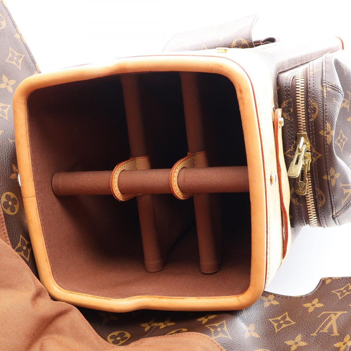 LOUIS VUITTON Monogram Sac Golf Caddie Bag