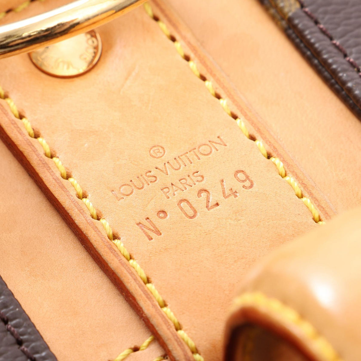 LOUIS VUITTON Monogram Sac Golf Caddie Bag