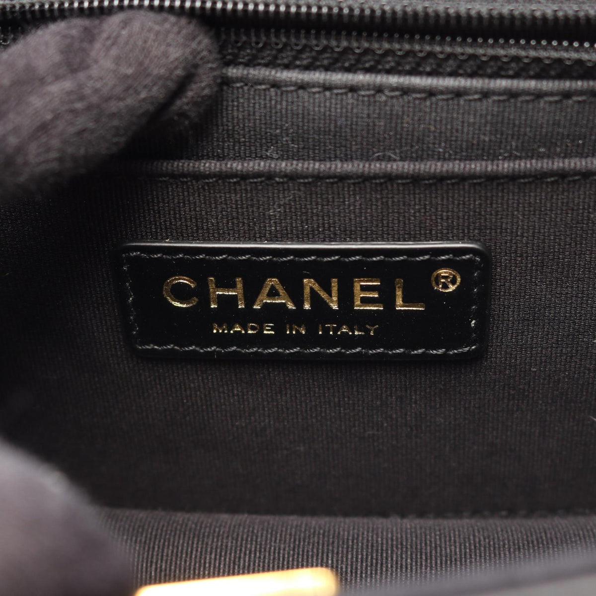 CHANEL Matelasse Small Flap Shoulder Bag Black