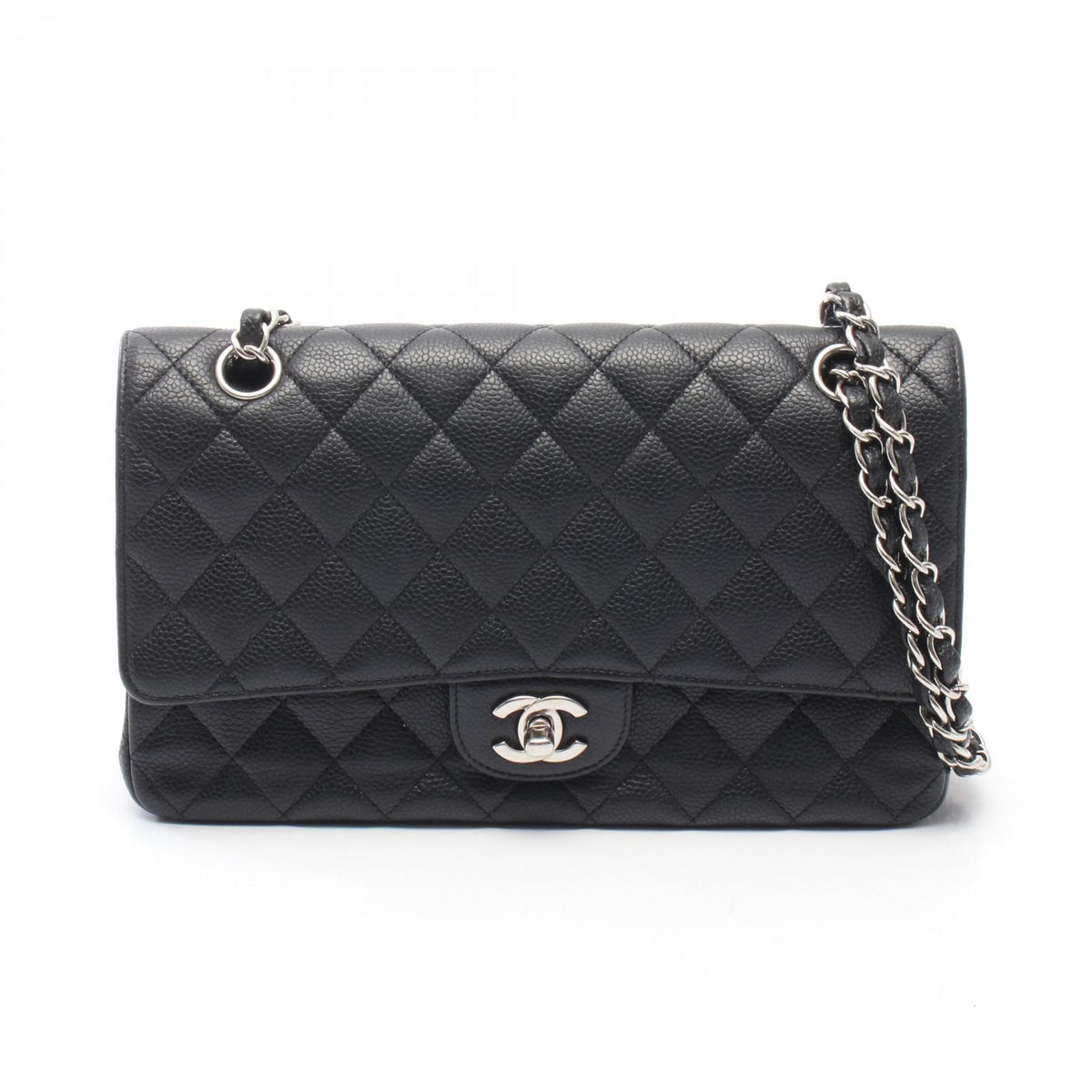 CHANEL Matelasse Double Flap Shoulder Bag