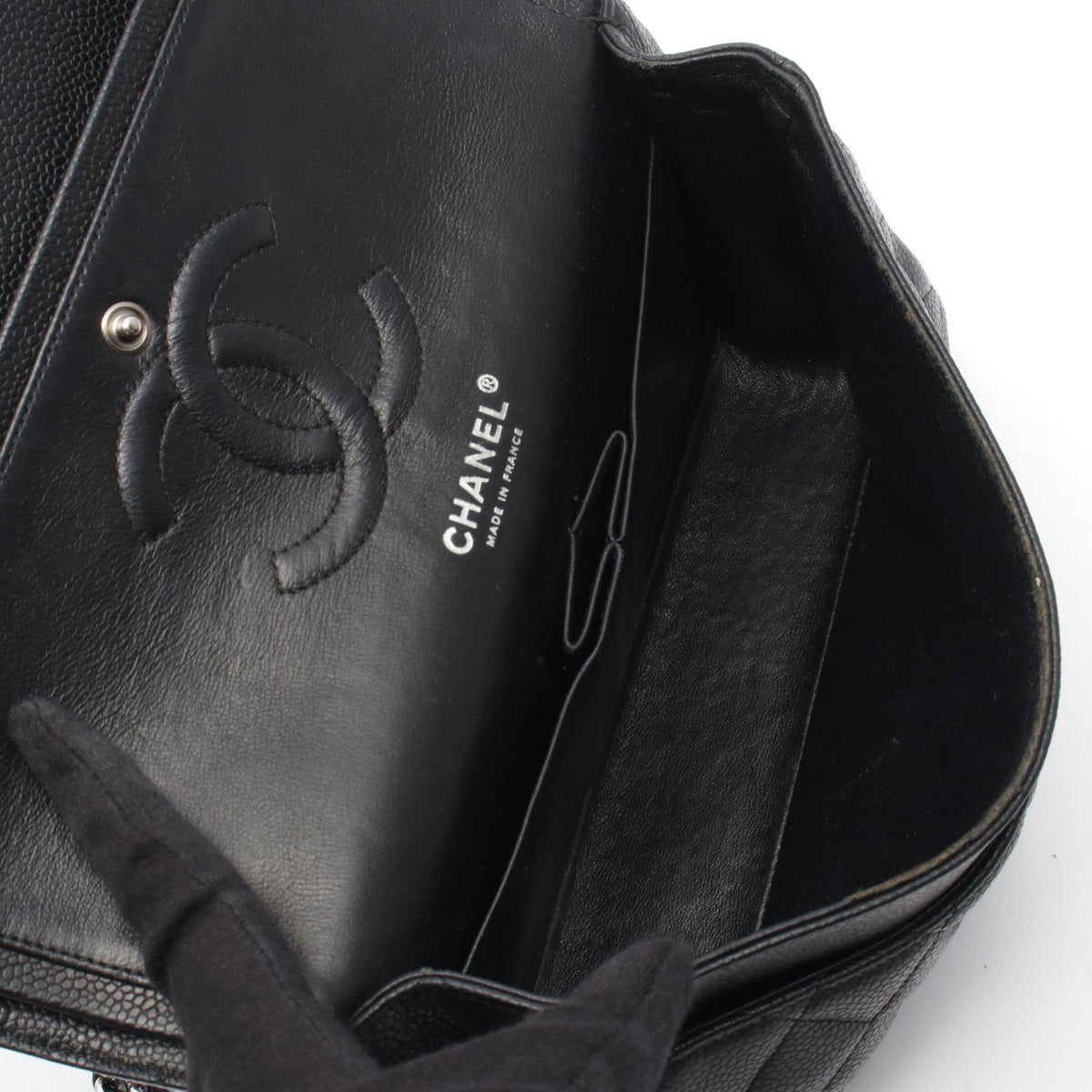 CHANEL Matelasse Double Flap Shoulder Bag