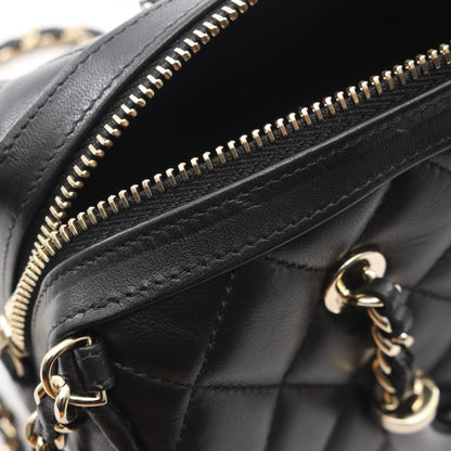 CHANEL Matelasse Lambskin 2WAY Handle Bag