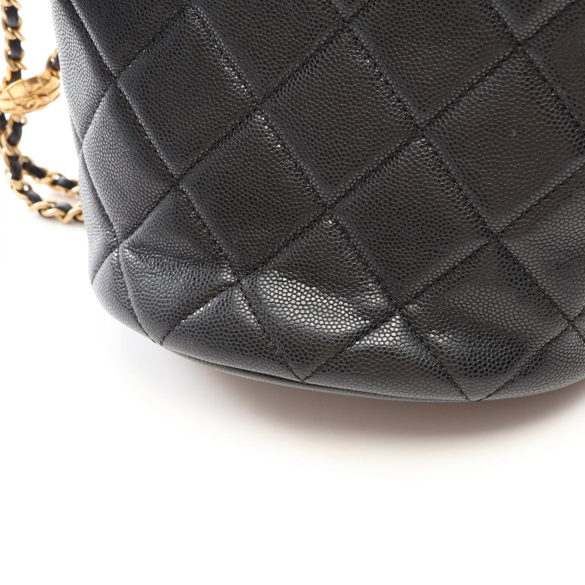 CHANEL Matelasse Drawstring Bucket Bag