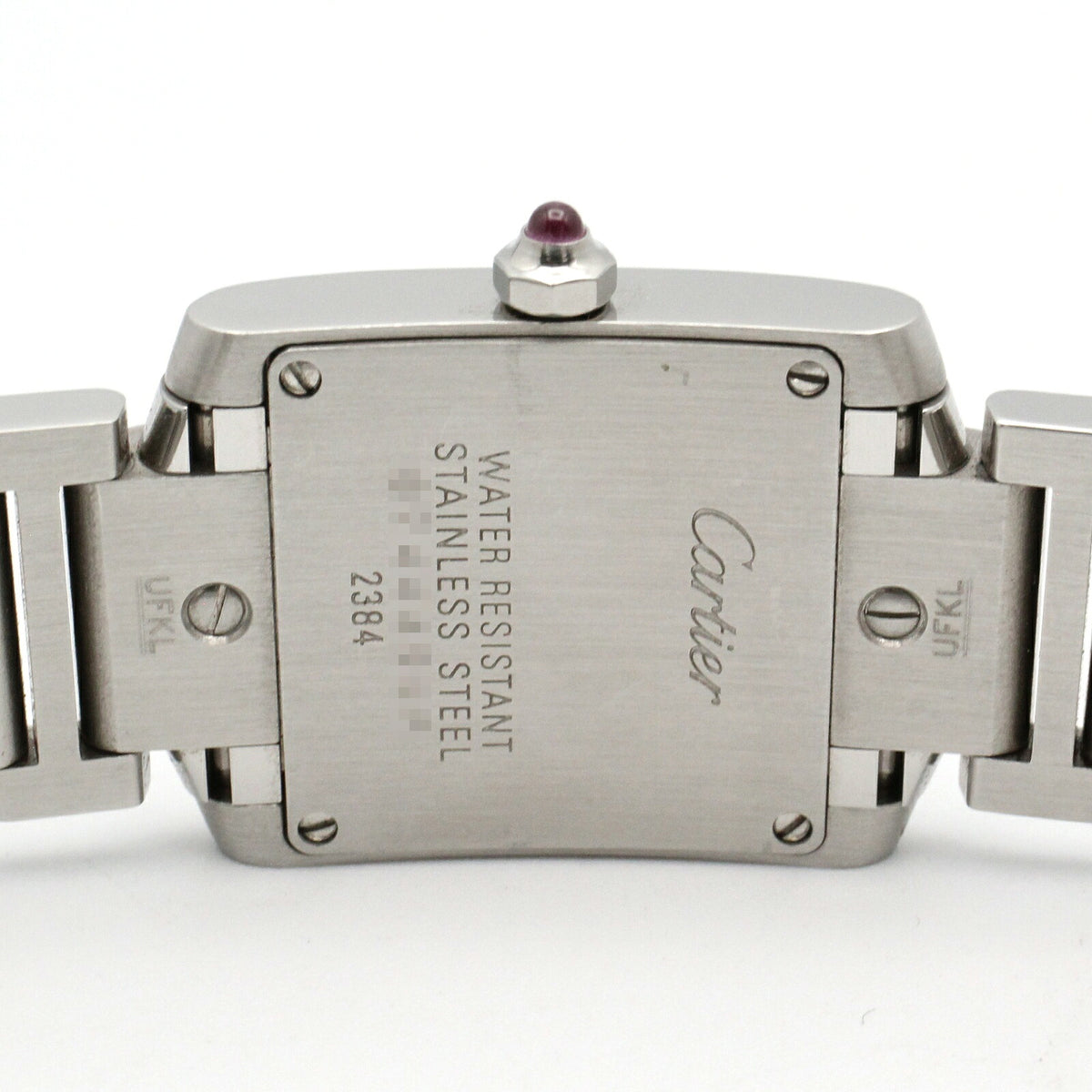 CARTIER Tank Française SM SS Shell Watch