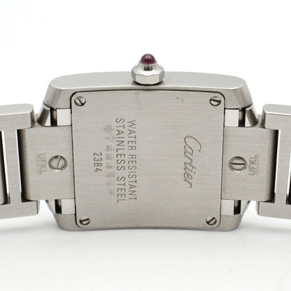 CARTIER Tank Française SM SS Shell Watch