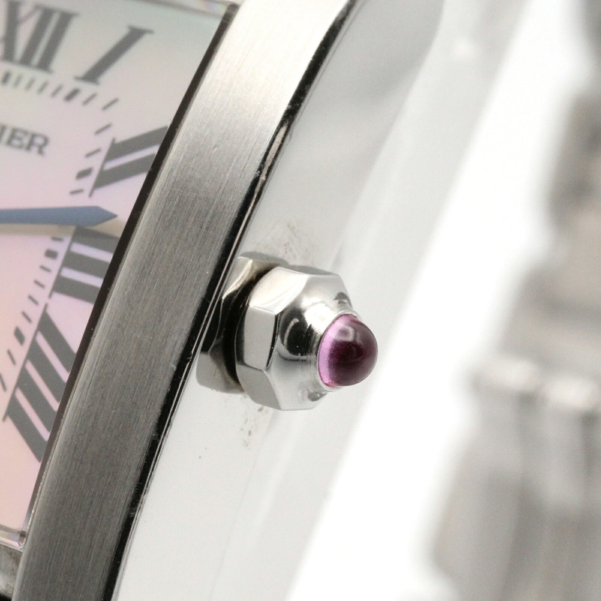 CARTIER Tank Française SM SS Shell Watch