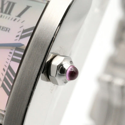 CARTIER Tank Française SM SS Shell Watch