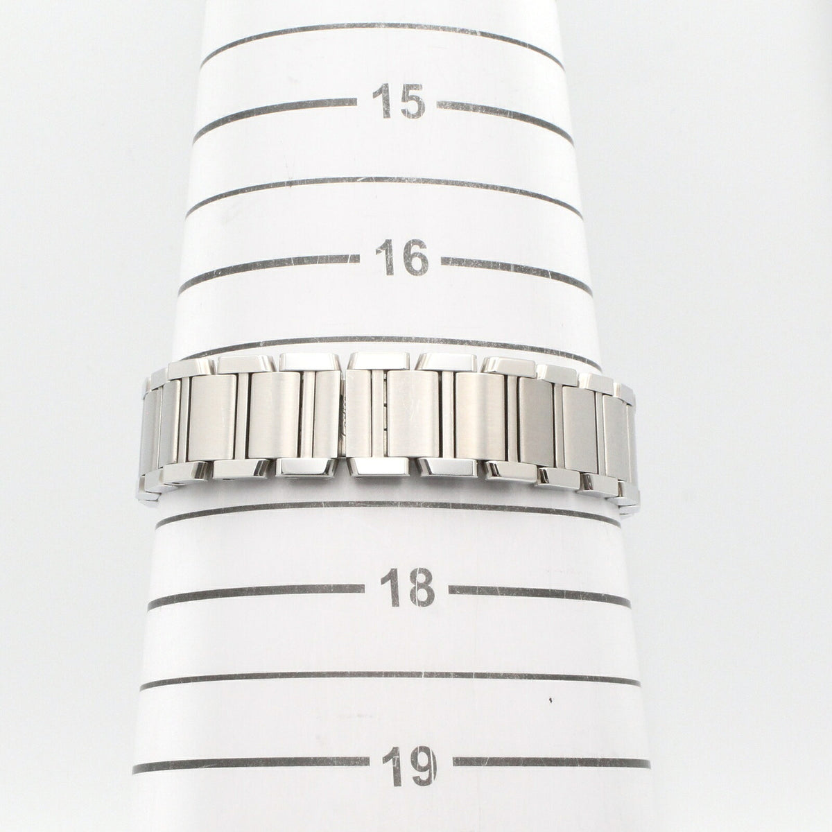 CARTIER Tank Française SM SS Shell Watch