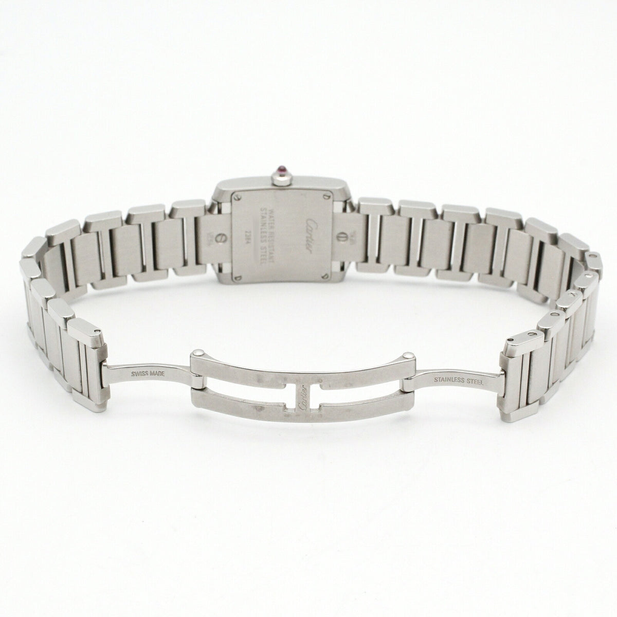 CARTIER Tank Française SM SS Shell Watch