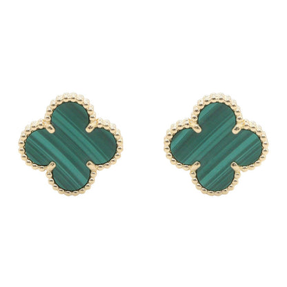 Van Cleef & Arpels Malachite Earrings