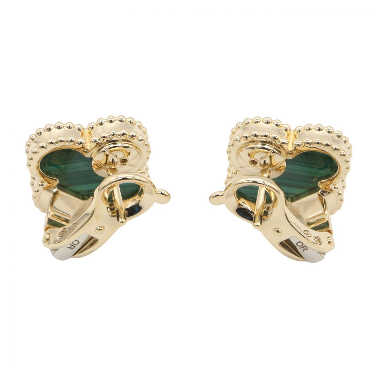 Van Cleef & Arpels Malachite Earrings