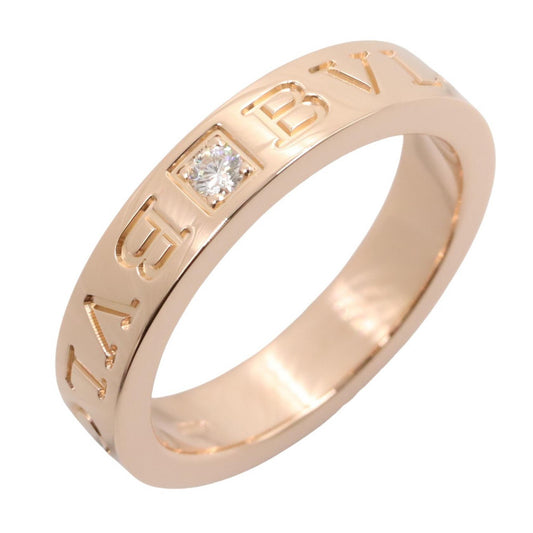 BVLGARI B-zero1 Essential 1PD K18PG Diamond Ring Size JP 11