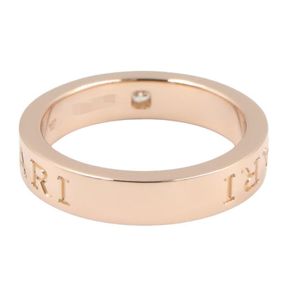 BVLGARI B-zero1 Essential 1PD K18PG Diamond Ring Size JP 11