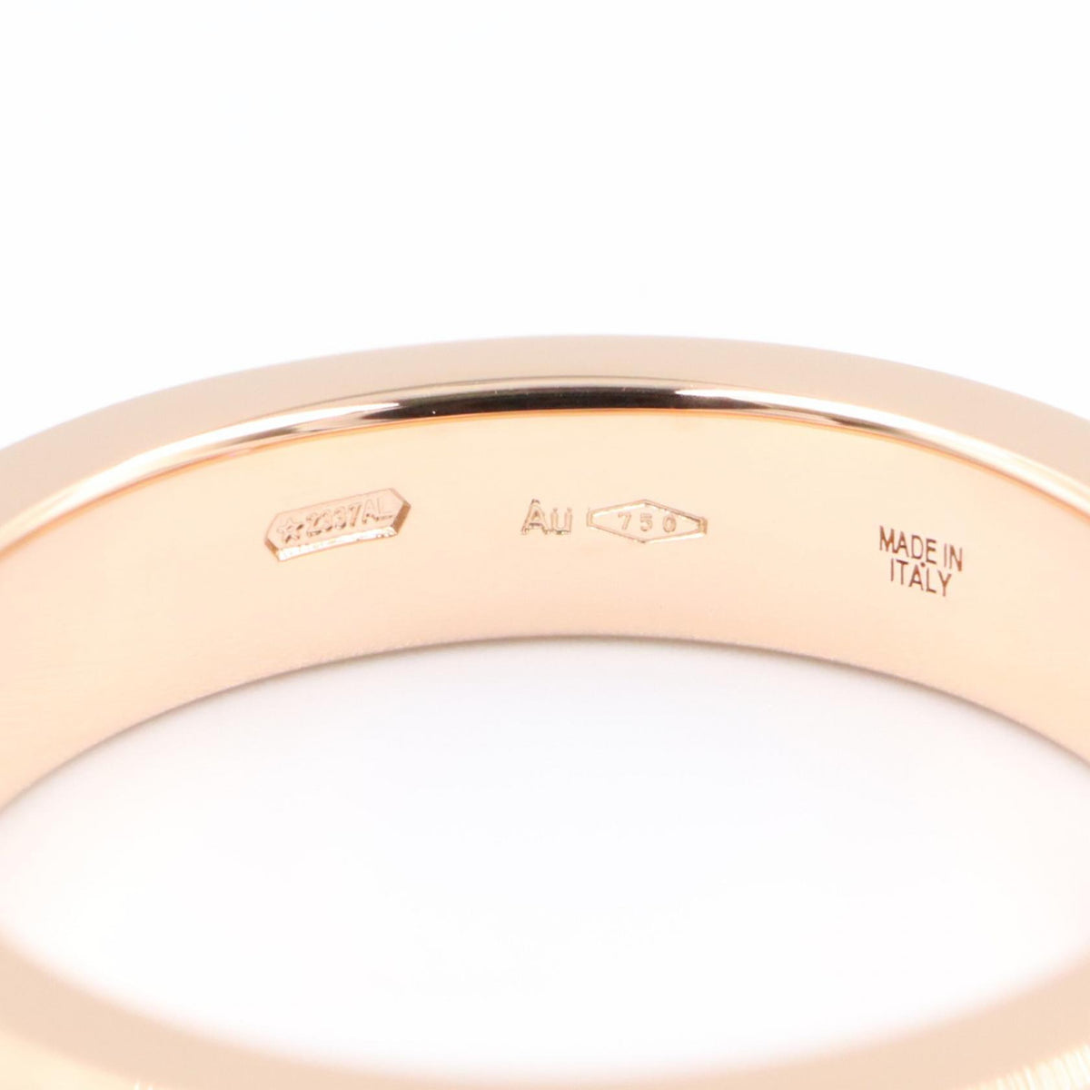 BVLGARI B-zero1 Essential 1PD K18PG Diamond Ring Size JP 11