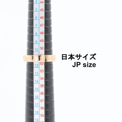 BVLGARI B-zero1 Essential 1PD K18PG Diamond Ring Size JP 11